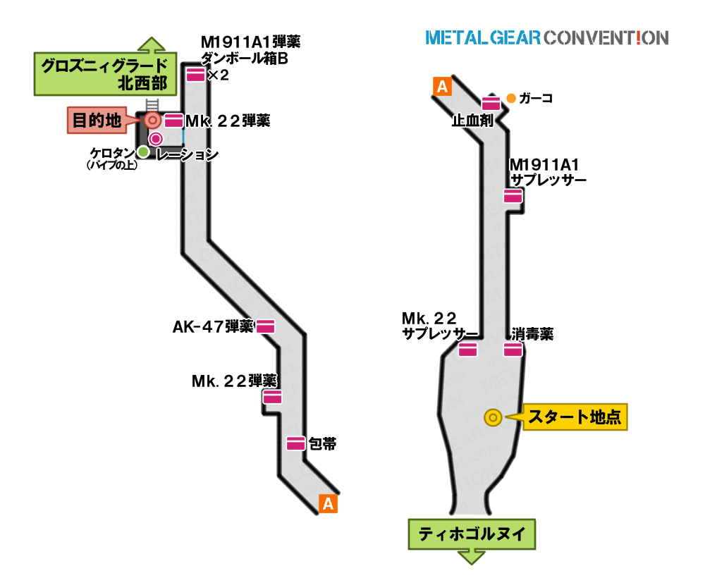 ティホゴルヌイ地下道