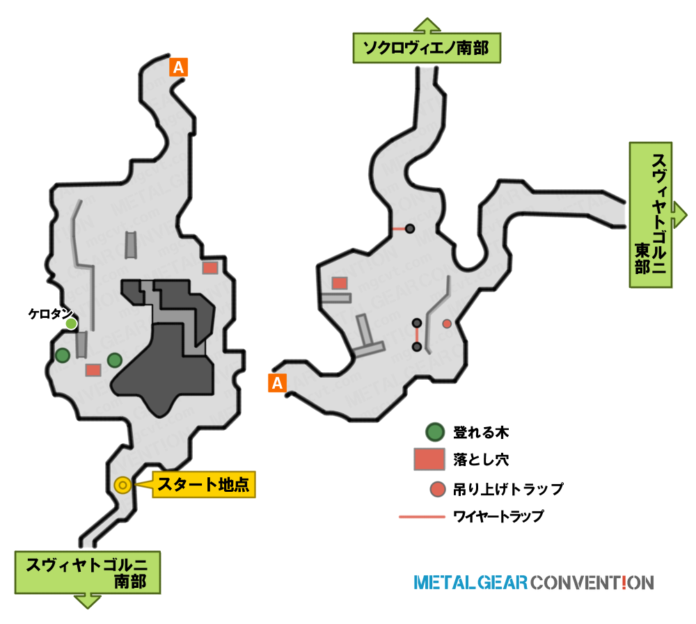 スヴィヤトゴルニ西部