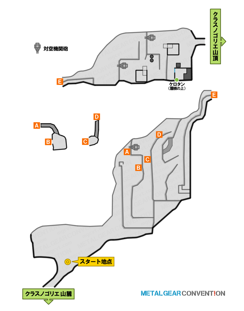 クラスノゴリエ山腹