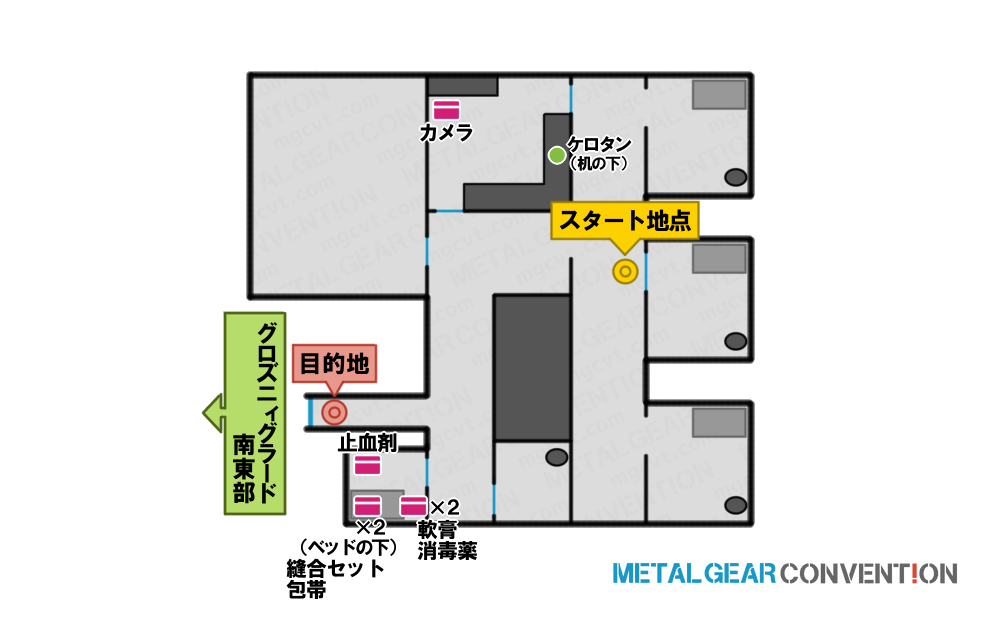 グロズニィグラード収容所 (監禁イベント終了後)