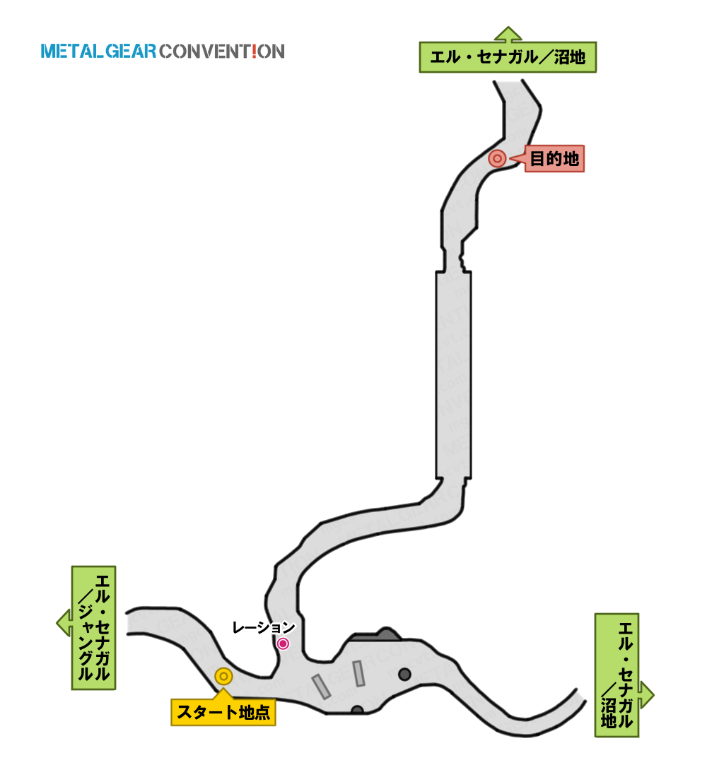 エル・セナガル／峡谷